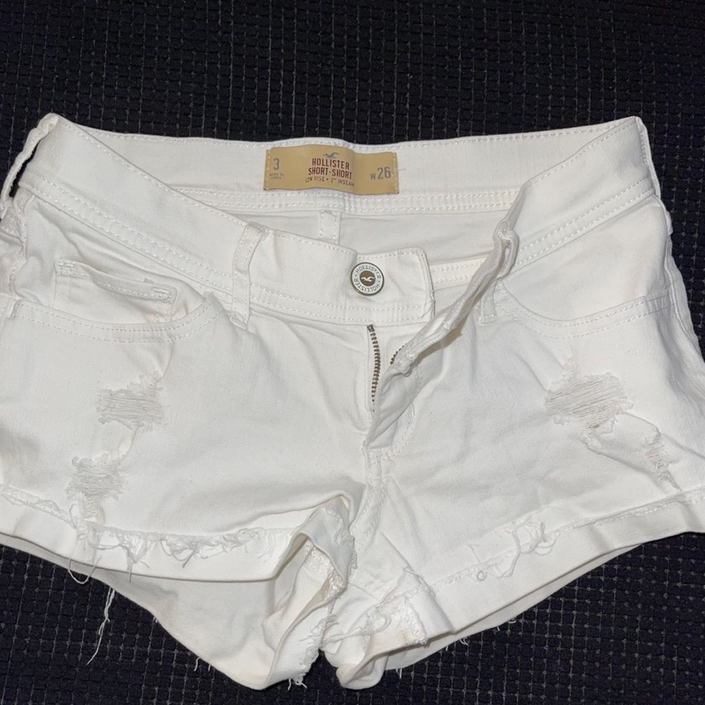 White hollister Shorts